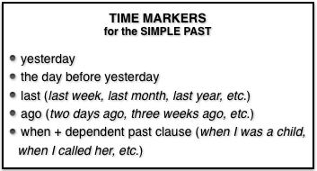 past time markers